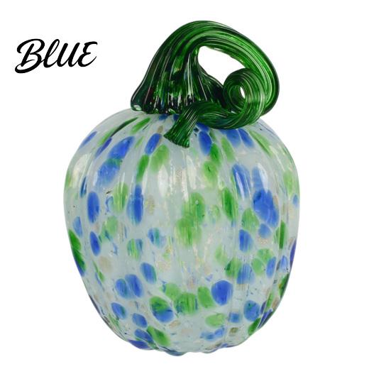 Warm Home Atmosphere Decor Hand Blown Glass Pumpkin Figurine Creative Adornment for Desktop Decoration Unique Fall Autumn Theme Jewelry Living Room