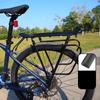 Bicycle Rear Rack Luggage for 26, 27.5, 700 Tire Sizes Bikes Heavy Duty 75kg Weight Capacity