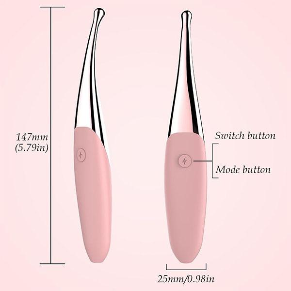 Mute Magic Wand G Spot Vibrator Licking Nipple Clitoral Stimulator Sex Toys for Women Vaginal Massager Sex Product for Couple