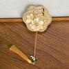 Bride Hand Held Fan Decoration Wedding Bridal Mini Group Fan Handmade Chinese Vintage Flower Fan Gifts Pography Ornaments