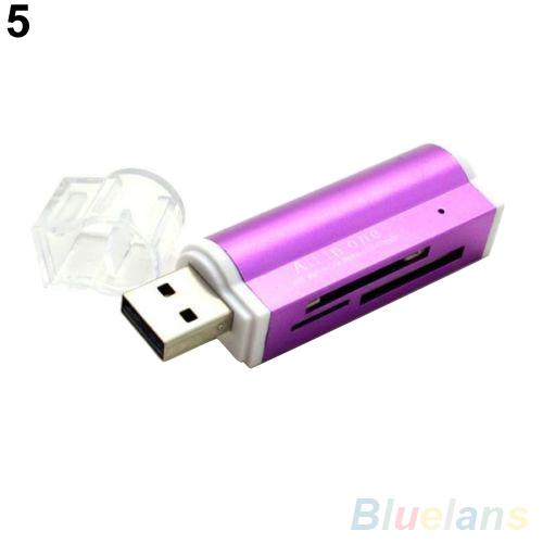 Multi All in 1 Micro USB 2 0 Memory Card Reader Adapter for SDHC TF M2 MS PRO DUOs Card Reader Hot sale 2020