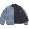 Supreme Zip-Off Sleeve Quilted Bomber Jacket Denim