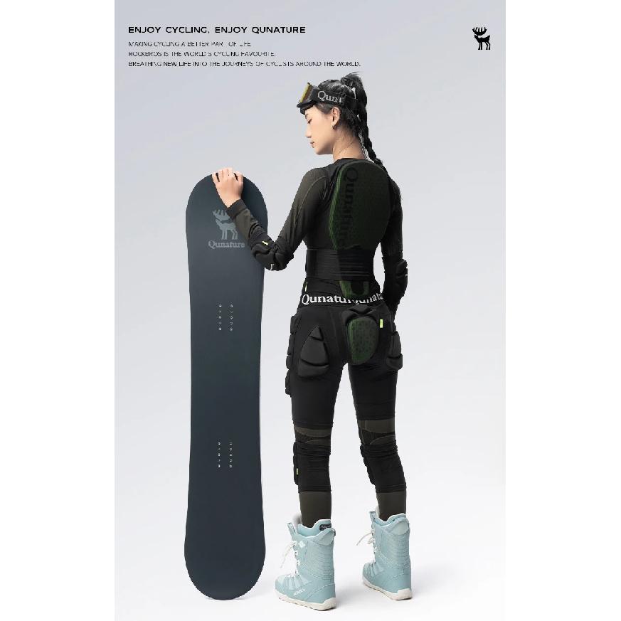Qunature Ski Hip Protector Pants Prevention Pad Safety Ski Hip Protector Snowboard Sports Hip Protective Gear Shock-absorbing