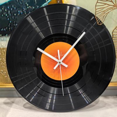 Creative Graffiti Vinyl Record Wall Clock - DIY Gift for Study, Living Room, or Bar Decor
