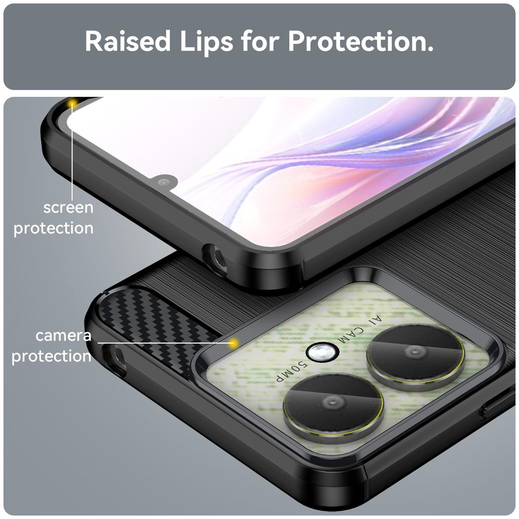 For Redmi 13C Case For Xiaomi Redmi 12C 10C 9C 9T 9A 10A 9 10 12 13C 4G 5G Cover Shockproof Soft Silicone Protective Bumper