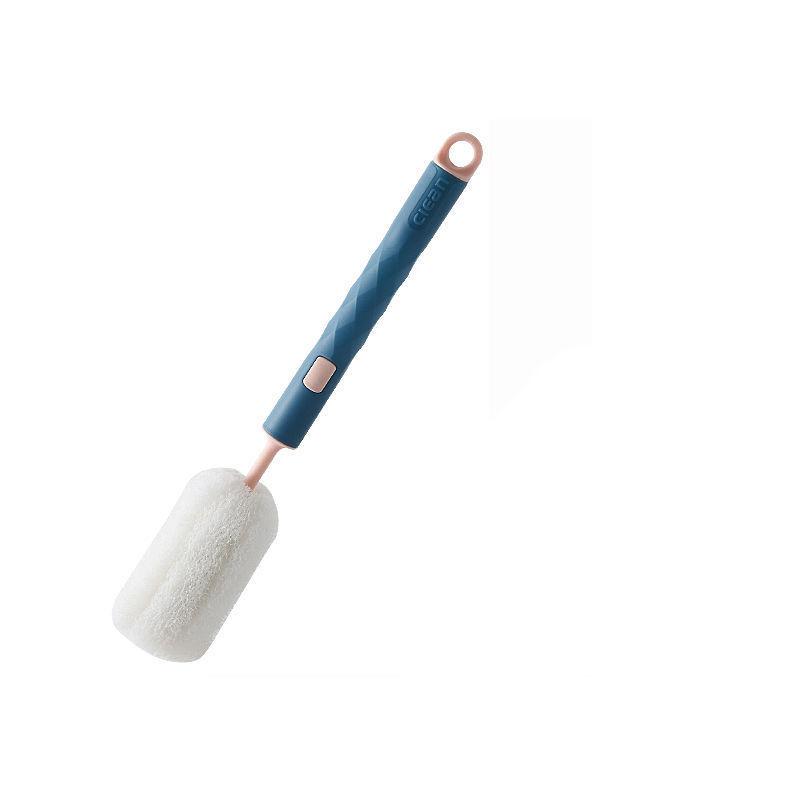 Szczotka z gąbką do czyszczenia butelek dla niemowląt z długim uchwytem Nowy styl do mycia filiżanek do herbaty