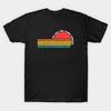 Camiseta Estampada Preta Masculina The Outsiders Estampa em Papel Transfer Sem Corte Camiseta de Algodão