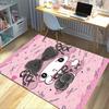 1pc My Melody Pink Bowknot Rug - Cute Cartoon Decor for Home Office, Outdoor Carpet Gift Ideaz181