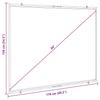 Projector Screen Wall Mounted 84 Inch 4:3