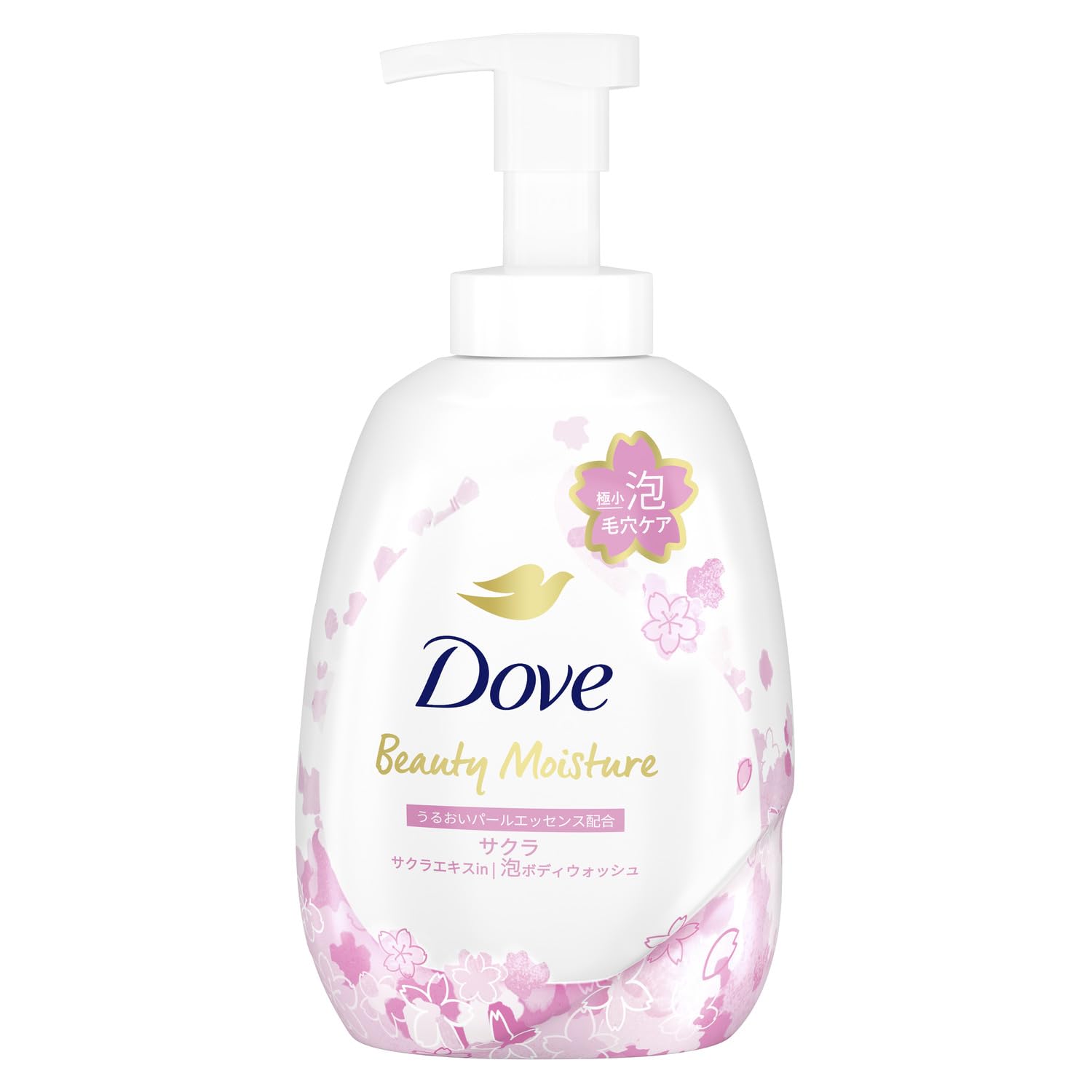 Dove Beauty Moisture Body Soap Sakura (Limited Edition) Foaming Body Soap Pump 540g