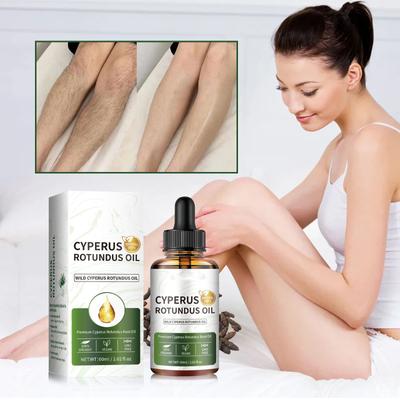 Hair Removal Care Oil, Soft Skin, Shrink Pores, Mild And Non-irritating Coneflower Hair Removal Care Oil,60ML