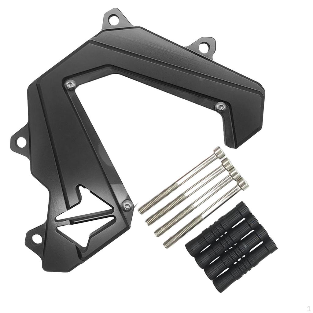 1 Set Front Sprocket Cover, Chain Guide Guard, for 2013-2017 Motorbike