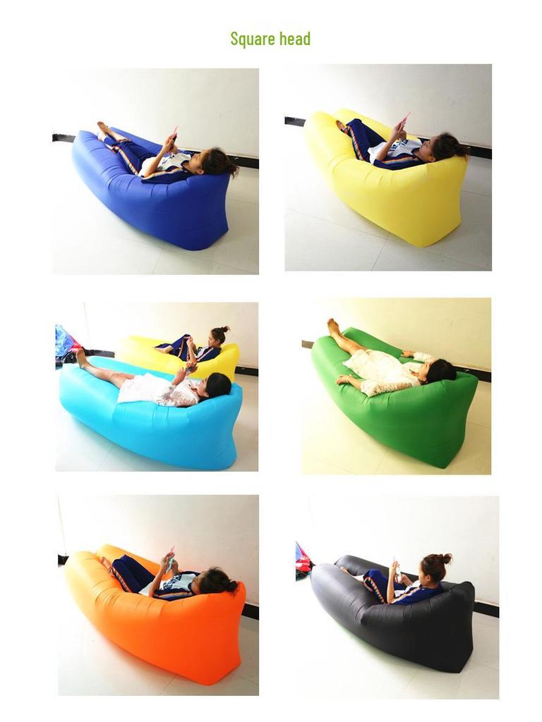 Inflatable Outdoor Lazy Sofa Bed - Portable & Foldable Pillow-Style Sleeping Bag