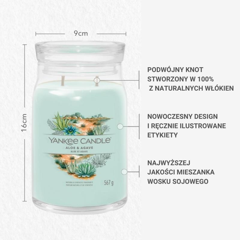 Yankee Candle Świeca Aloe & Agave 567G