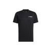 Terrex Tx Logo Short Sleeve Outdoor Sports T-Shirt Men Tops Black HM3813