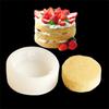 Zylinder-weiche Casting-Matrize-Simulations-Soufflé-Kuchen-Silikon-Schablone