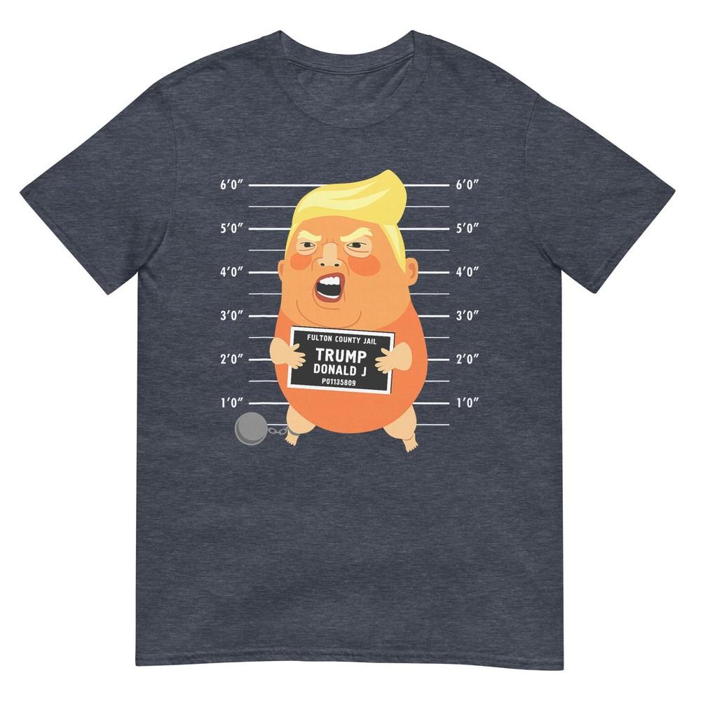 Trump Balloon Mugshot Fulton County Jail Funny AntiTrump TShirt