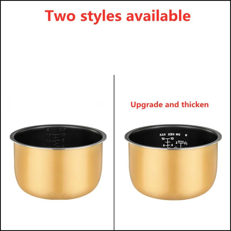Universal Electric Rice Cooker Bowl for Midea 3L 4L 5L Non-stick Pan Rice Cooker Liner Pot 1pc