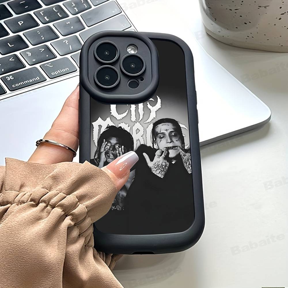 

Чехол для телефона C-City M-Morgue Zillakami Для IPhone 17 16 15 14 13 12 11 Air Plus Pro Max Мягкая задняя крышка iPhone 13 pro