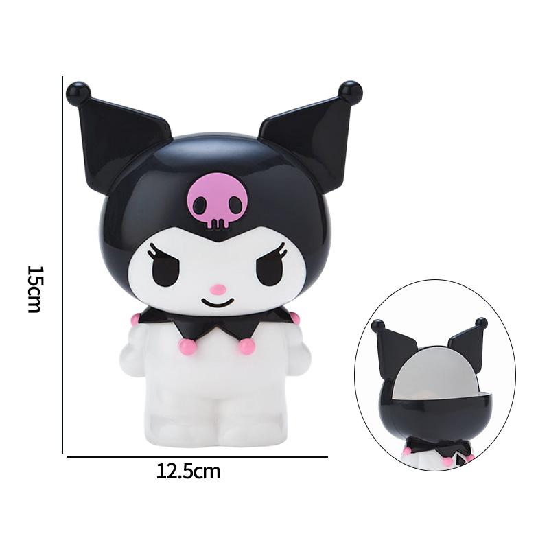  Pen Holder Creative Cartoon Anime  Pen Box Desktop Storage Pen Bag Makeup Brush Storage Container Student Box