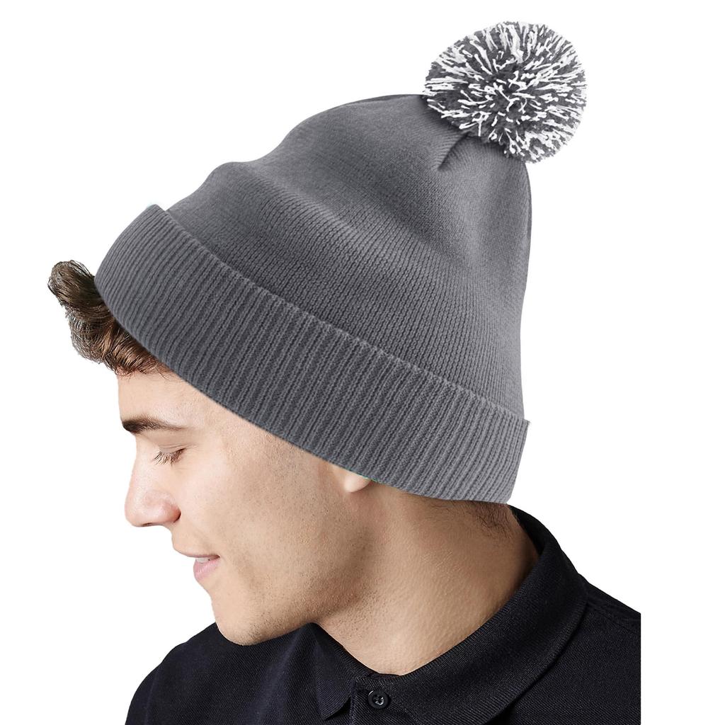 Snowstar Two Tone Recycled Beanie