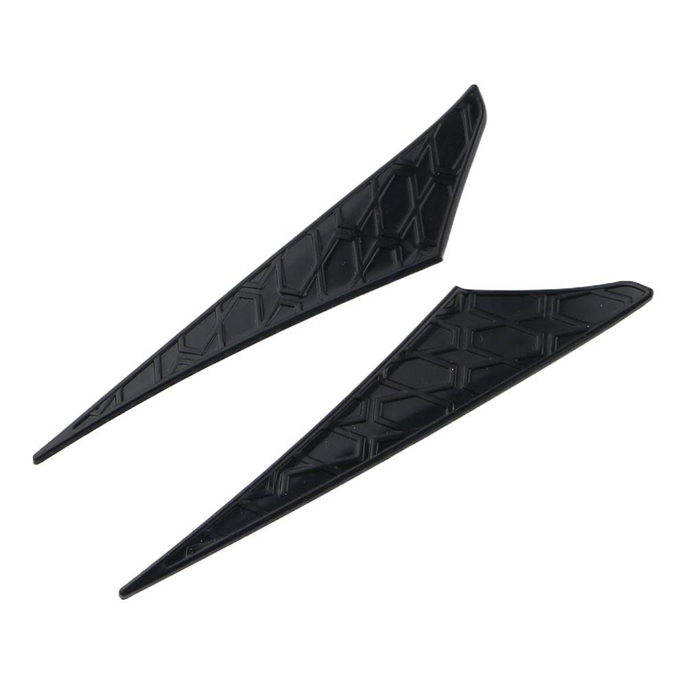 

For Toyota 4Runner 4 Runner 2014 - 2025 Front Fog Light Cover 2Pcs Front Fog Lamp Sticker Garnish Stripe Trim Car Accessories чёрный