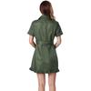 Halloween American Female Pilot Uniform Costume, Party Performance Costume Cos Female Captain Stage Costume