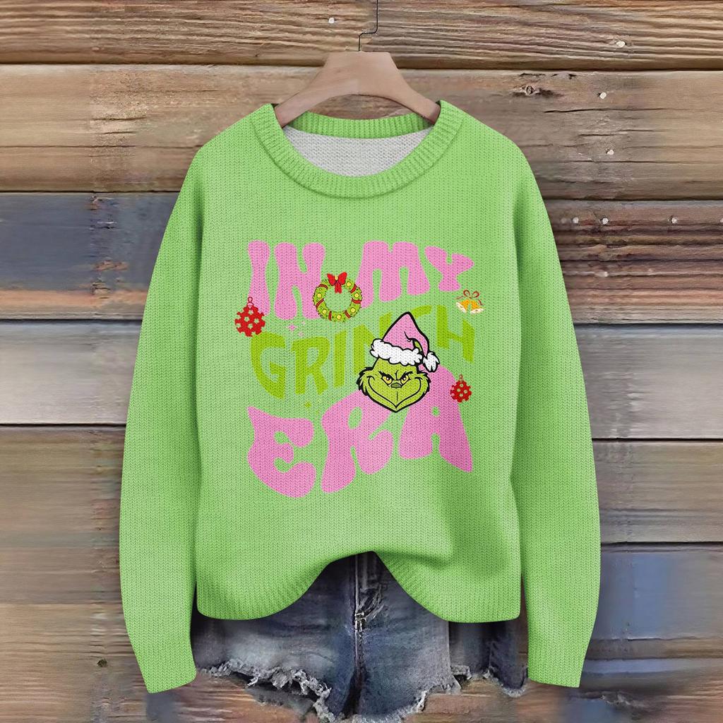 Women's Fashion Casual Long Sleeve Neck Sweater Pullover Top