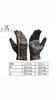 Genuine Leather Motorcycle with Goat Motorcycle Perforated Leather Gloves, Perforated, Breathable, Protectors, Leather, Gloves, (Yellow, LL)