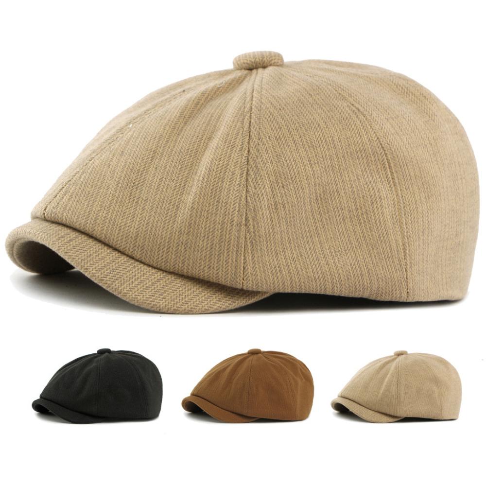 HT5032 Baskenmütze Neue Frühling Herbst Winter Herren Damen Mütze Künstler Maler Woll Baskenmütze Hut Männlich Weiblich Verstellbar Achteckige Baskenmütze