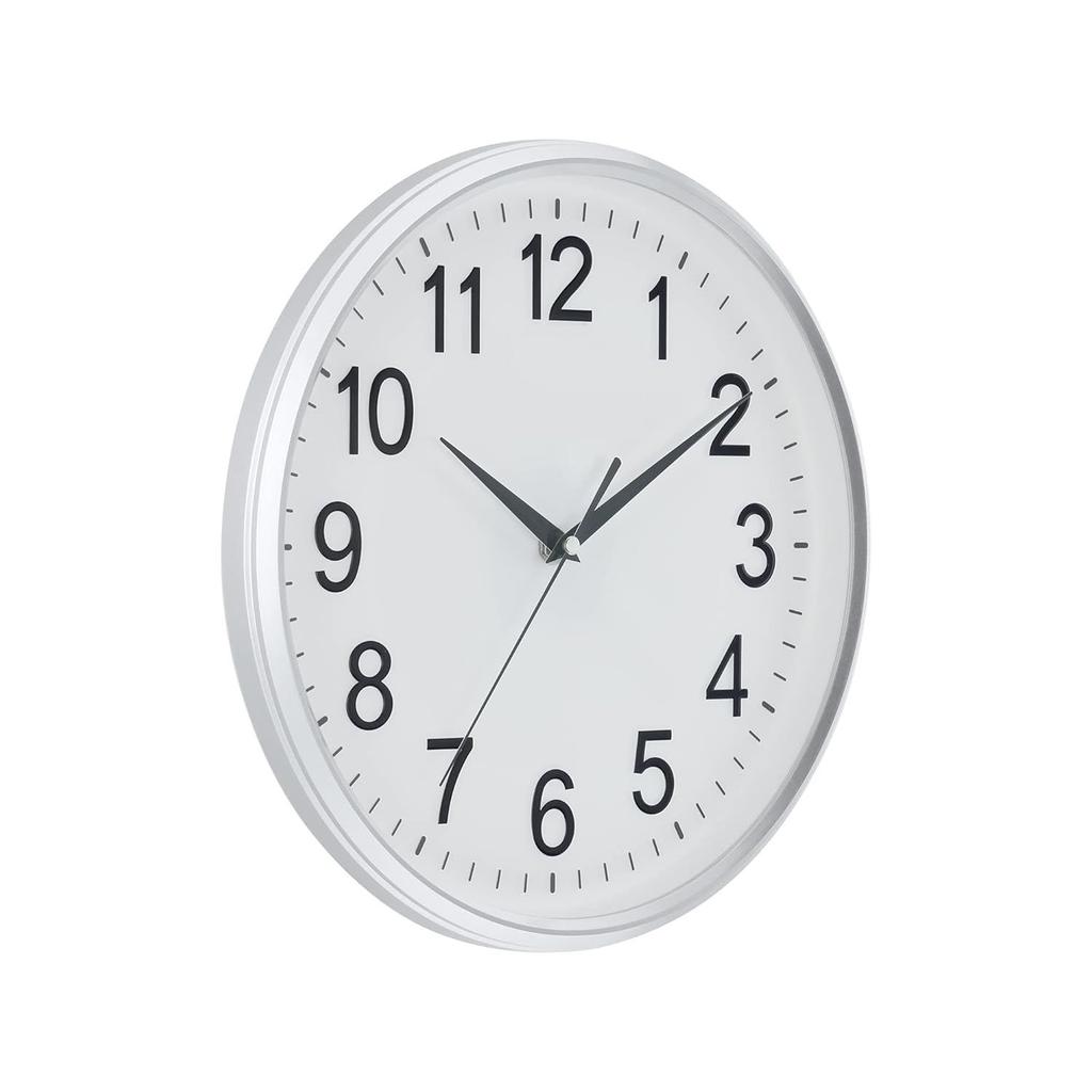 Contemporary Wall Clock with Silent Sweep Technology - 30 cm x 30 cm (Medium)