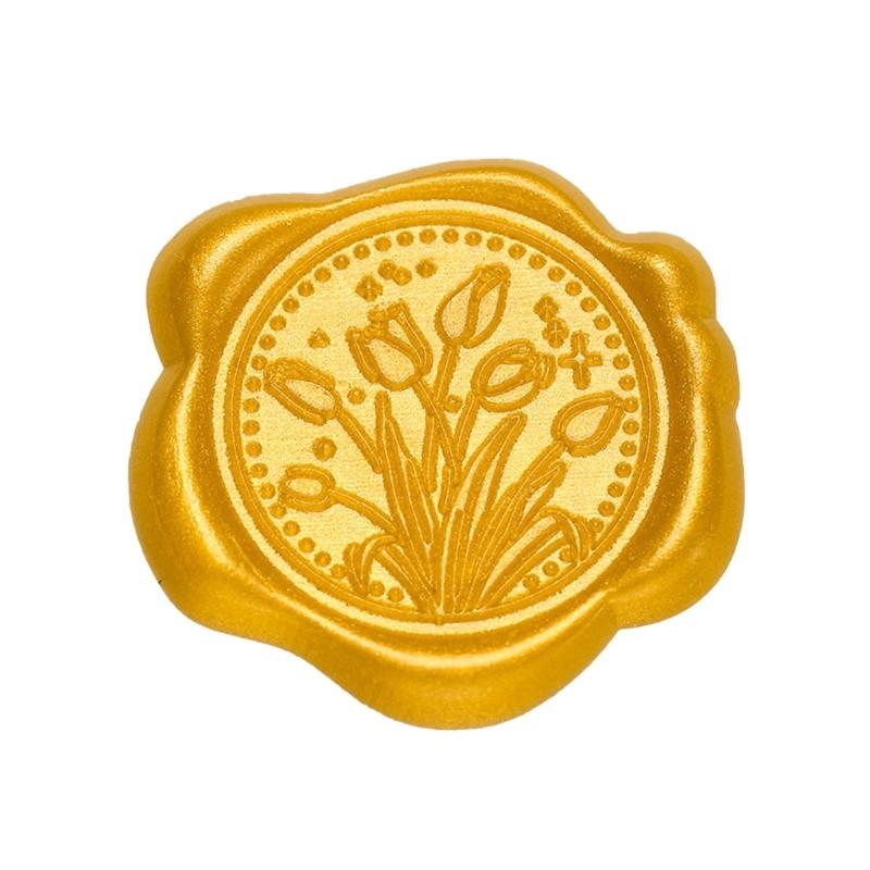 10Pcs Embossed Seal Stickers Adhesive Seal Decals for Wedding Invitations, Envelope, Birthday Valentines Christmas Card