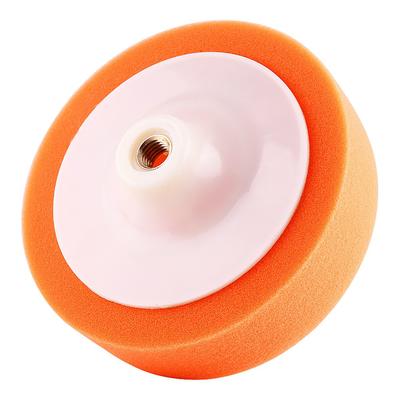 1 Stück 6"(15 cm) Schwamm Polieren Polieren Wachsen Pad Rad Für Auto Polierer Puffer Orange
