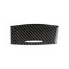 Car Inner Console Gear Shift Cover Carbon Fiber For Infiniti Q50 Q60 2014-2019