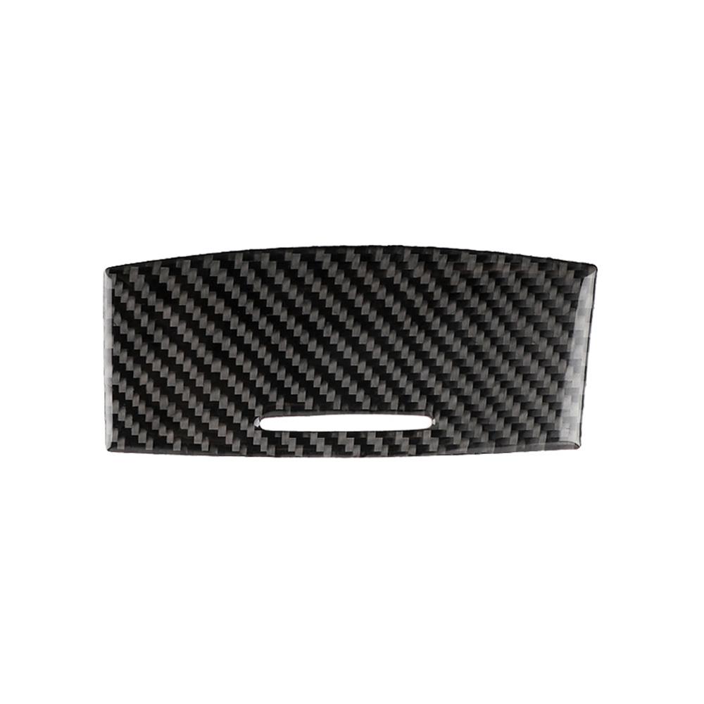Car Inner Console Gear Shift Cover Carbon Fiber For Infiniti Q50 Q60 2014-2019