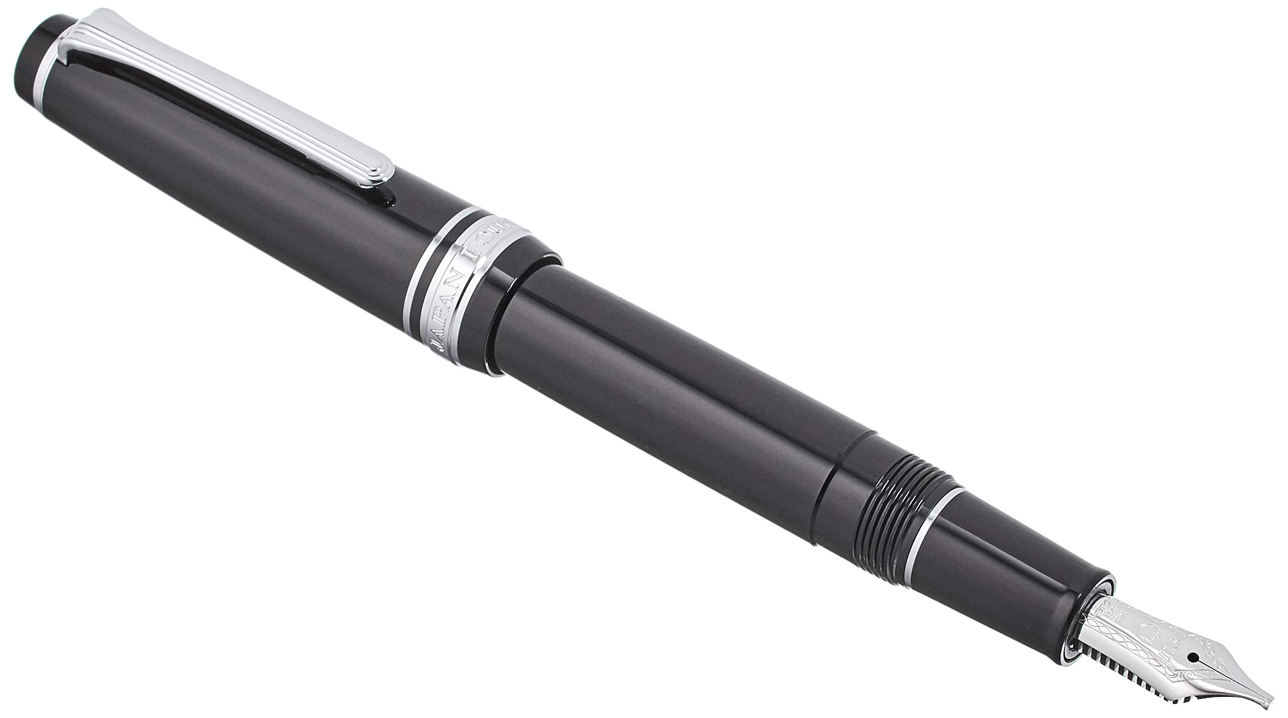 

Sailor Fountain Pen Professional Gear Slim Silver Black Music 11-1222-920