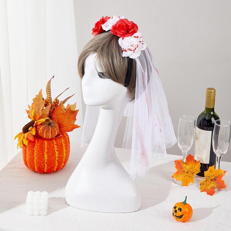 Creative Halloween Costume Headpiece Decorative Women Headbands Stylish Headgears Accessory for Themed Parties