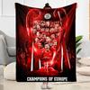 Bayern Munich Blanket Soft & Cozy Suitable for Office Chair Sofa Bedding for All Seasons Stylish Decor Perfect Gift for Relatives and Friends