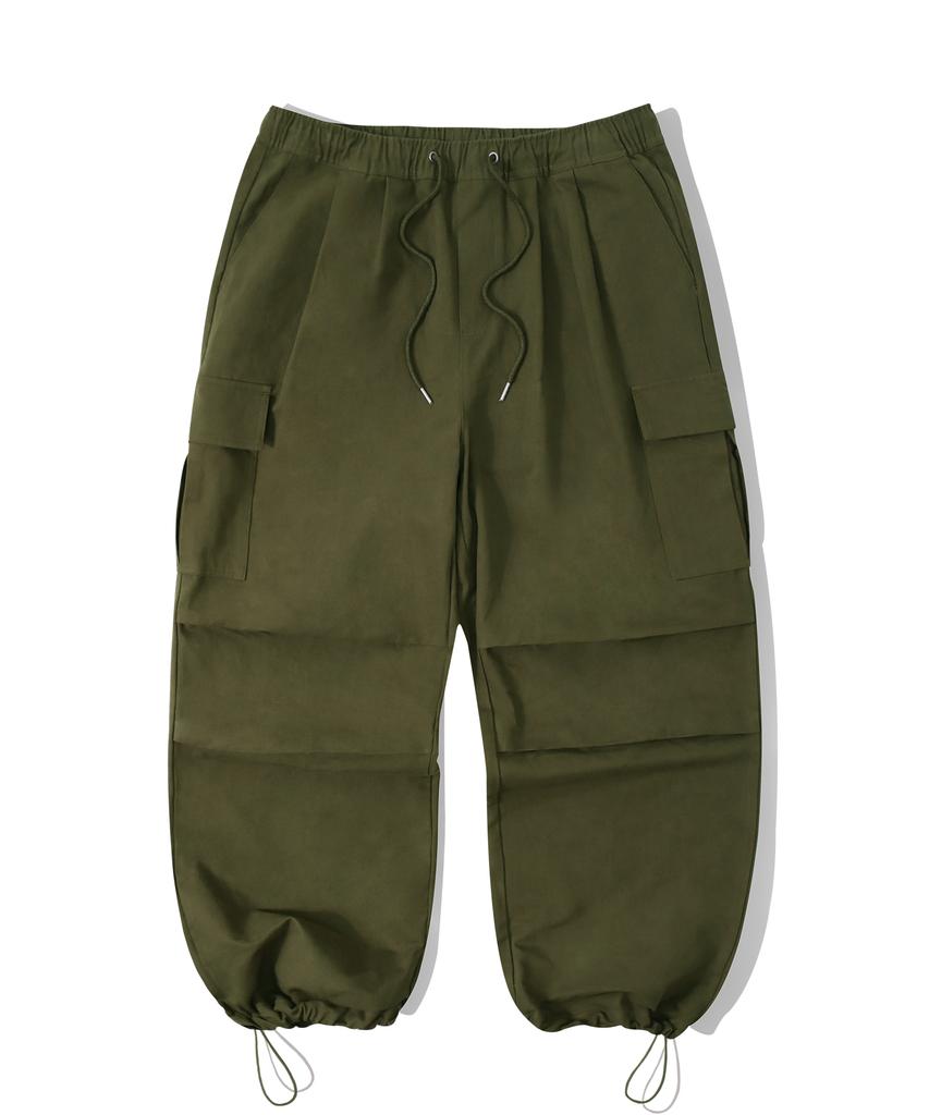 FILLUMINATE Cotton Parachute Cargo Pants - Khaki