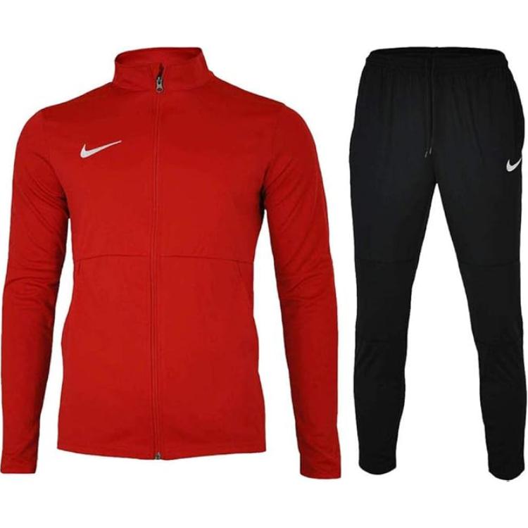 Nike Logo Print Stand Collar Zipper Slim Fit Long Sleeve Drawstring Tapered Casual Sports Suit Men suits AQ5065-657 S