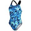 Womens/Ladies Allover Digital Swimming One Piece Swimsuit