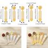 Portable Kitchen Measuring Spoon Stacking Coffee Sugar Scoop Baking Measuring Set  Cake Baking