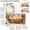 Easter Bedding Pillowcase Quilt Cover 3-Piece Set Rabbit,Egg Pattern,Easter Home Decoration