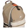 Adidas Modern Logo Fabric Backpack Unisex Backpacks White Clay-Brown LE8376