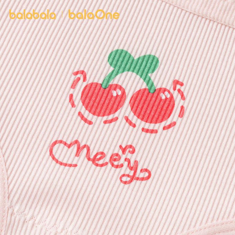 BalabalaOne Girls' Cotton Briefs (3-Pack) with Antibacterial Crotch