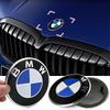 1Pcs 82mm/74mm Car Emblem Hood Badge Front Rear Trunk Logo Car Accessories For BMW E34 E46 E39 E38 E90 E60 E36 F30 F30 F10 E92 E38