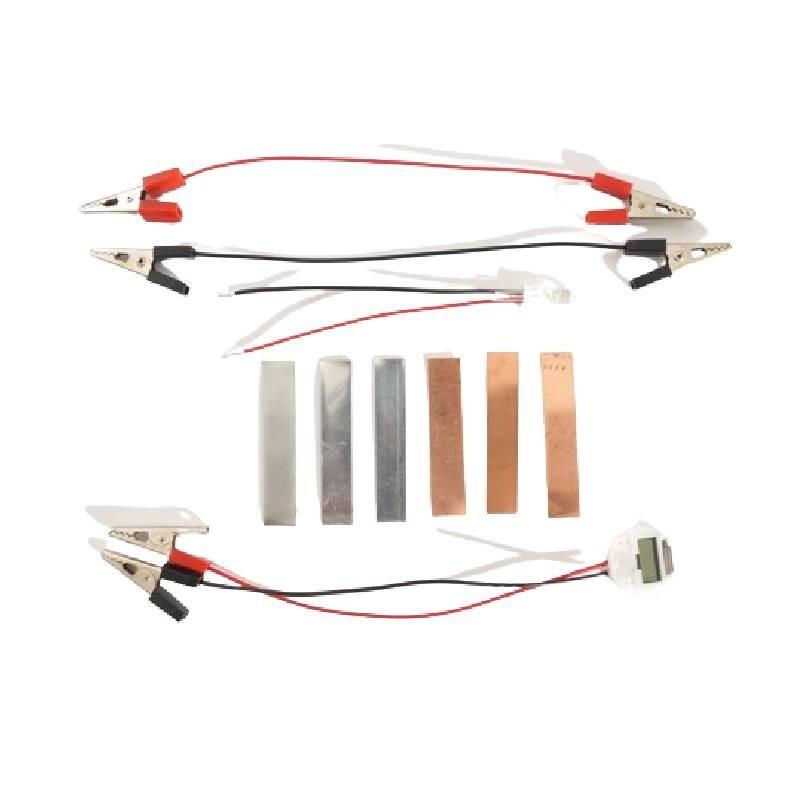 Potet Frukt Elektrisitet Vitenskap Eksperiment Sett Metall Materiale Diy Håndlaget Leketøy