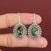 Dragon Bloodstone Earring Gemstone Earring 925 Sterling Silver Earring Handmade Vintage Earring Decent Jewelry Women Earrings Gifts For Her