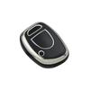 Car Key Cover Case Shell Fob NO Chip Key Protection Keyless Keychain TPU For Renault Twingo Clio Kangoo Master Accessories