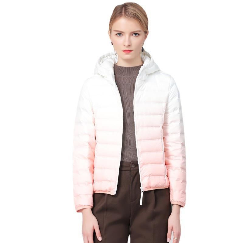 Женский пуховик на белом утином пуху — фото 5